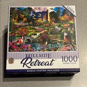 MasterPieces Hillside Retreat 1000-Piece Jigsaw Puzzle